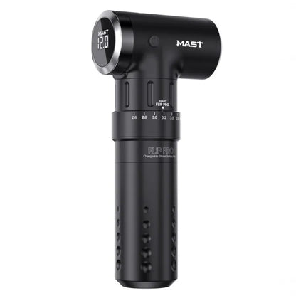 Wireless Tattoo Pen Machine with 2.6-4.0mm Strokes Changeable | Mast Flip Pro