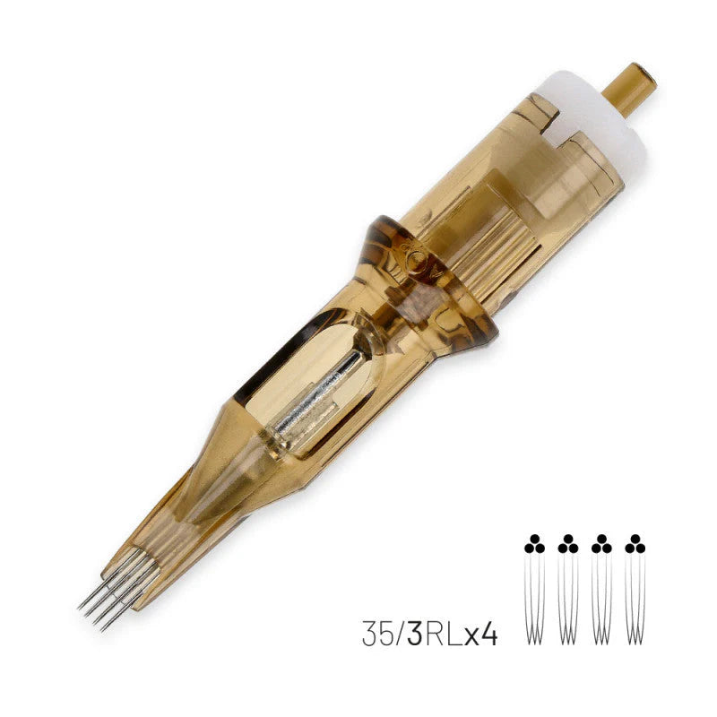 Kwadron Whip Shading Cartridge Tattoo Needles — Box of 20